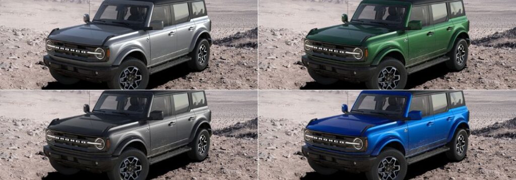 2024 Ford Bronco Color