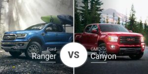 Ford Ranger Vs Gmc Canyon